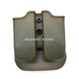 Tactical Double Magazine Holster Universal 9mm .40 Caliber Stack Mag