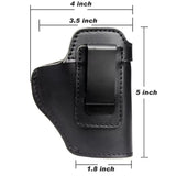 Left RIGHT Tactical Leather Holster for Concealed Carry Airsoft IWB