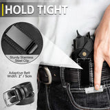 2025 IWB/OWB Leather Holster for Glock 17/19/23/26/42/43X, Taurus