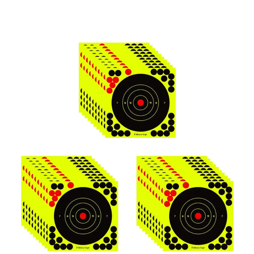 100-10PCS 8-inch Splatter Target High Visibility Adhesive Shooting