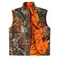 Orange Hunting Vest Sleeveless Jacket Camouflage
