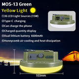 MOSLIGHTING 9900mAh Rechargeable Powerful Light Camping Lantern with