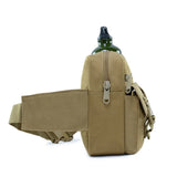 Tactical Men Waist Pack Nylon Hiking Water Bottle Phone Pouch Outdoor