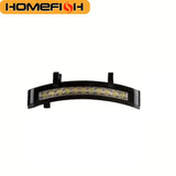 HOMEFISH Super Bright LED Headlamp Clip On Cap Hat Torch for Outdoor