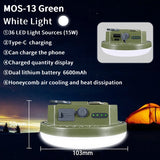 MOSLIGHTING 9900mAh Rechargeable Powerful Light Camping Lantern with