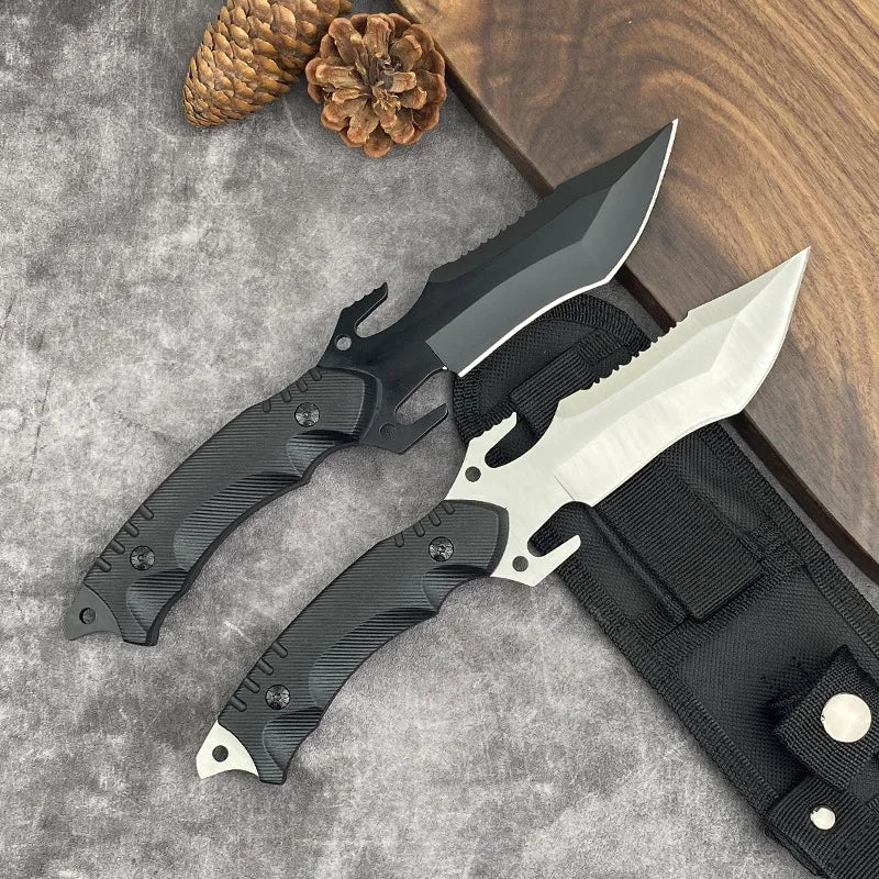 Portable High Hardness Survival Knife Straight Outdoor Tool Pocket