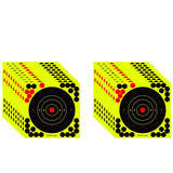 100-10PCS 8-inch Splatter Target High Visibility Adhesive Shooting