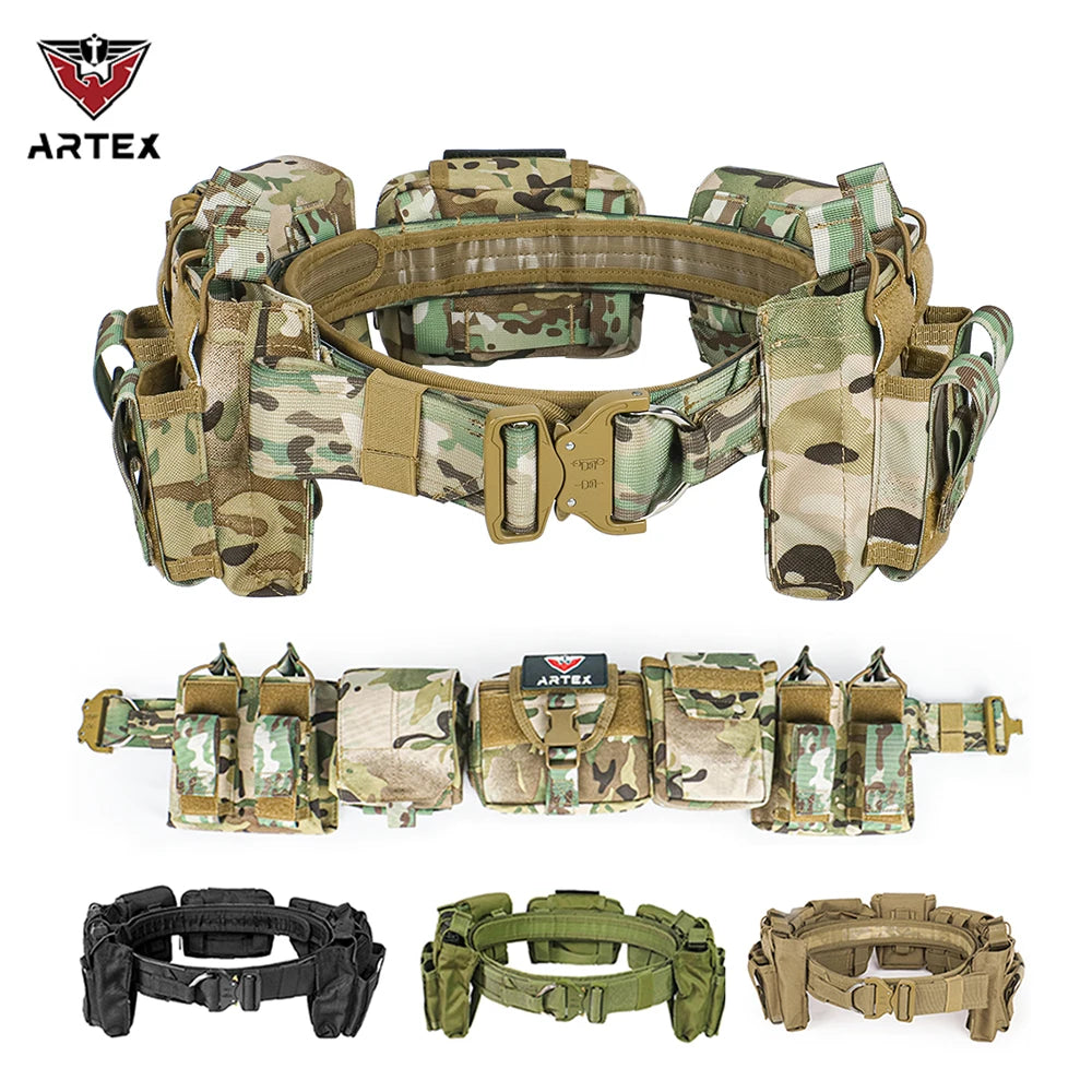 Tactical Waist Bag Hunting Tactical Battle Belt Sets Duty Belts Law