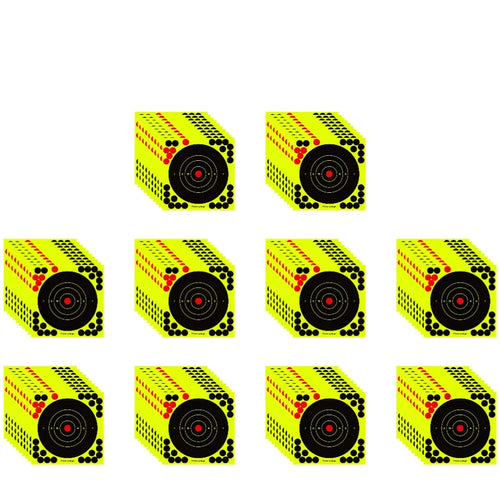 100-10PCS 8-inch Splatter Target High Visibility Adhesive Shooting