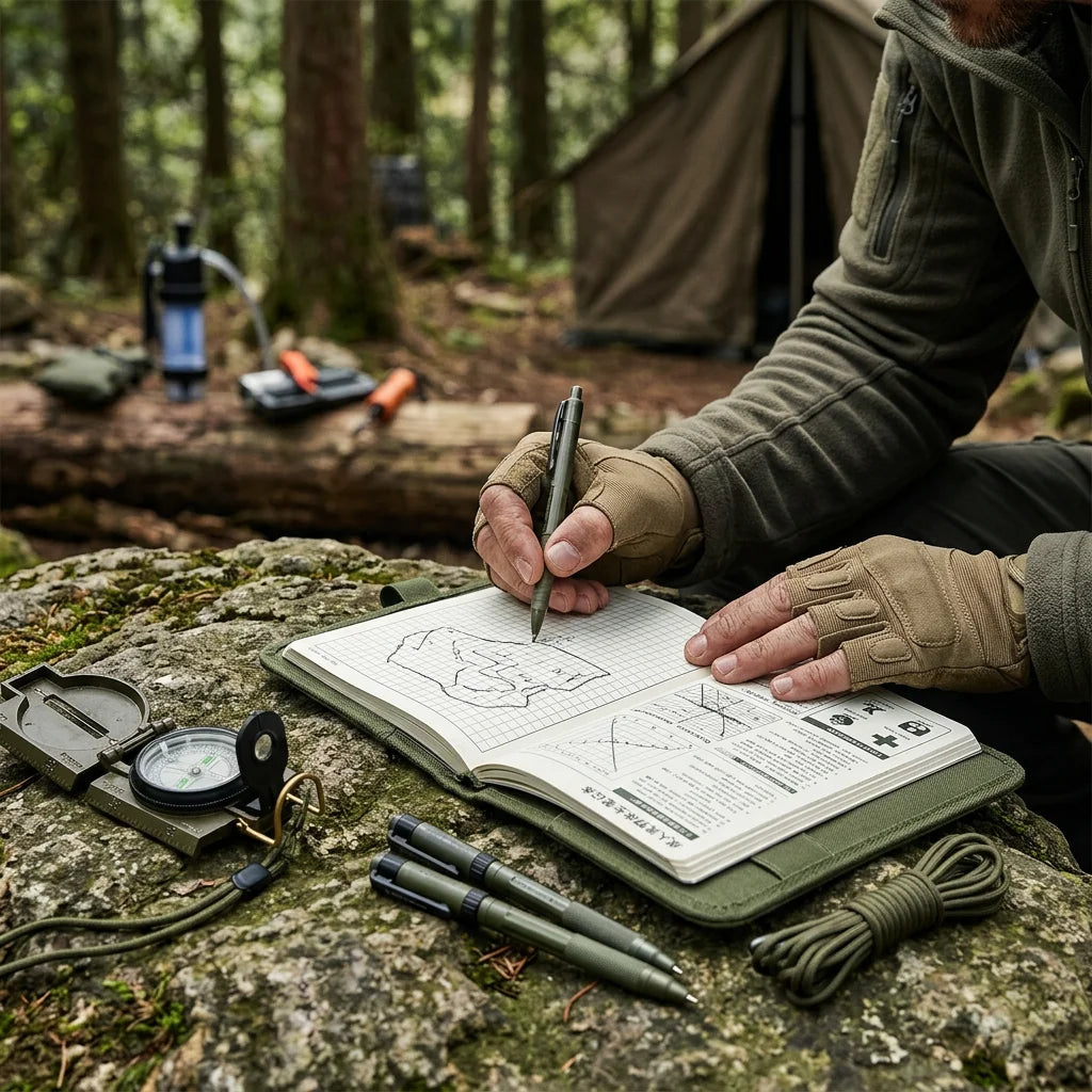 Survival Notebook For Adults Outdoor Survival Guide And Planning