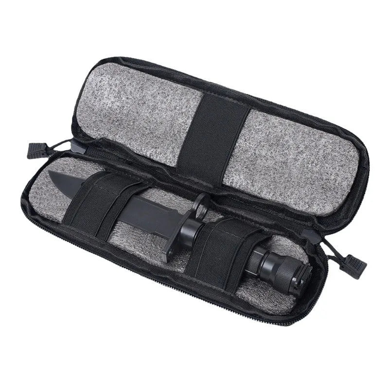 Tactical Molle Knife Pouch EDC Tool Knives Holder Hunting Accessories