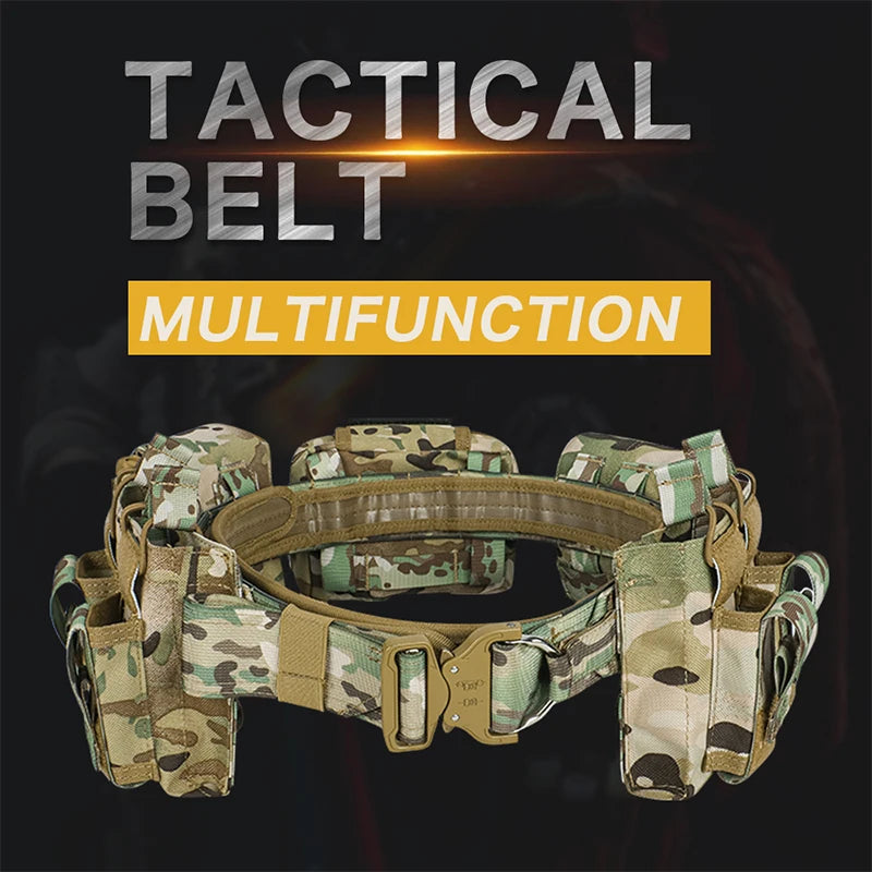 Tactical Waist Bag Hunting Tactical Battle Belt Sets Duty Belts Law