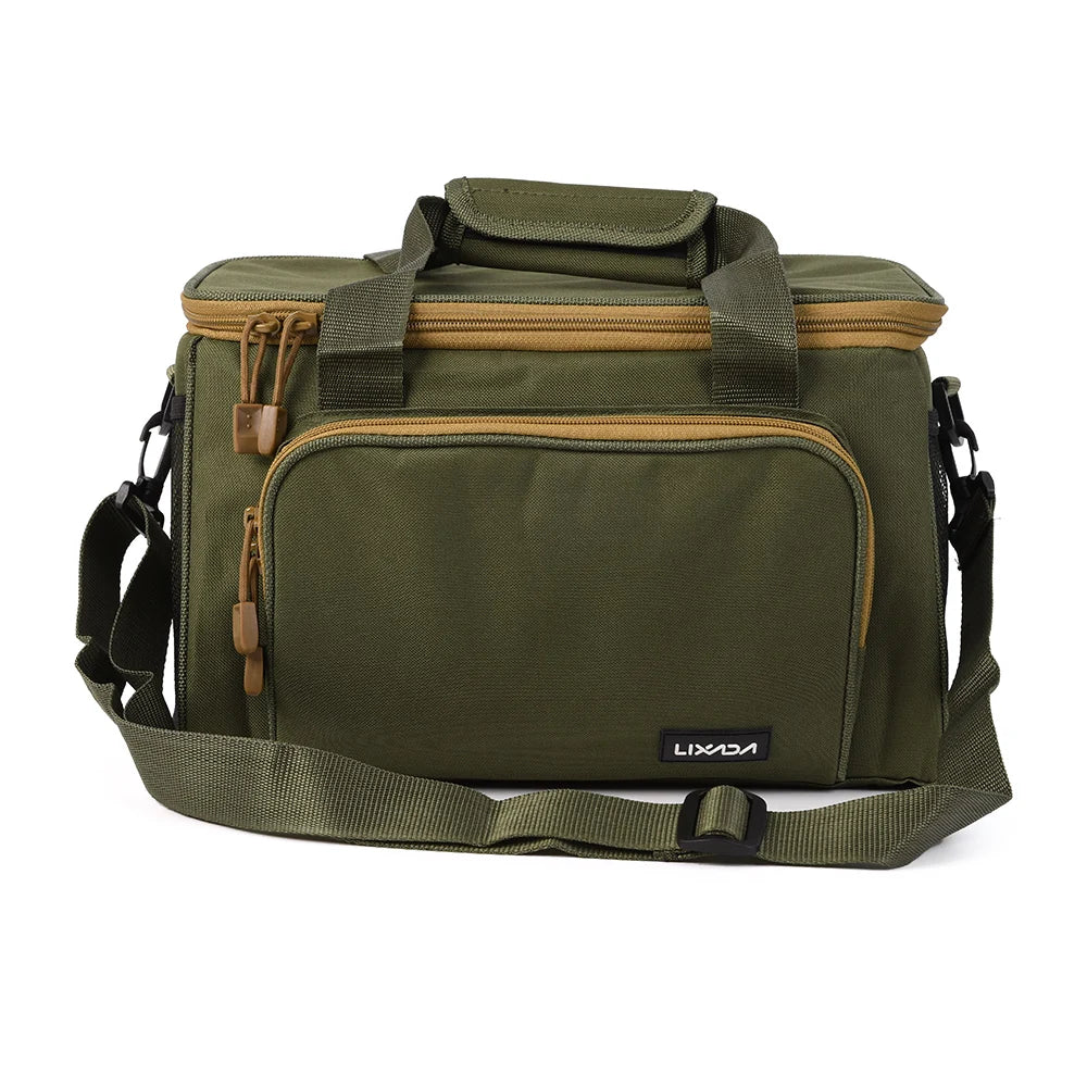 Lixada Fishing Bag Portable Multifunction Canvas