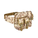 Tactical Men Waist Pack Nylon Hiking Water Bottle Phone Pouch Outdoor