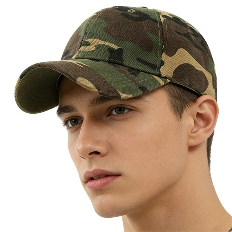 Outdoor Sunscreen Cycling Motorcycle Sunhat Camouflage Printed Sports