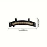 HOMEFISH Super Bright LED Headlamp Clip On Cap Hat Torch for Outdoor