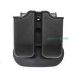 Tactical Double Magazine Holster Universal 9mm .40 Caliber Stack Mag