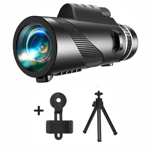 80x100 HD ZOOM Powerful Monocular Telescope Portable Binoculars Long