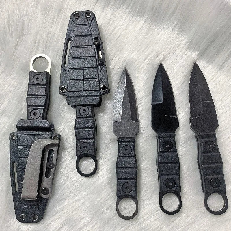 Professional Outdoor Survival Knife, EDC Fixed Blade with Sheath -