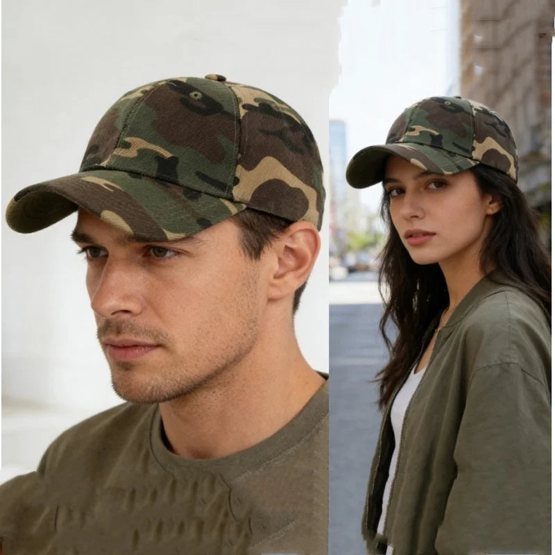 Outdoor Sunscreen Cycling Motorcycle Sunhat Camouflage Printed Sports