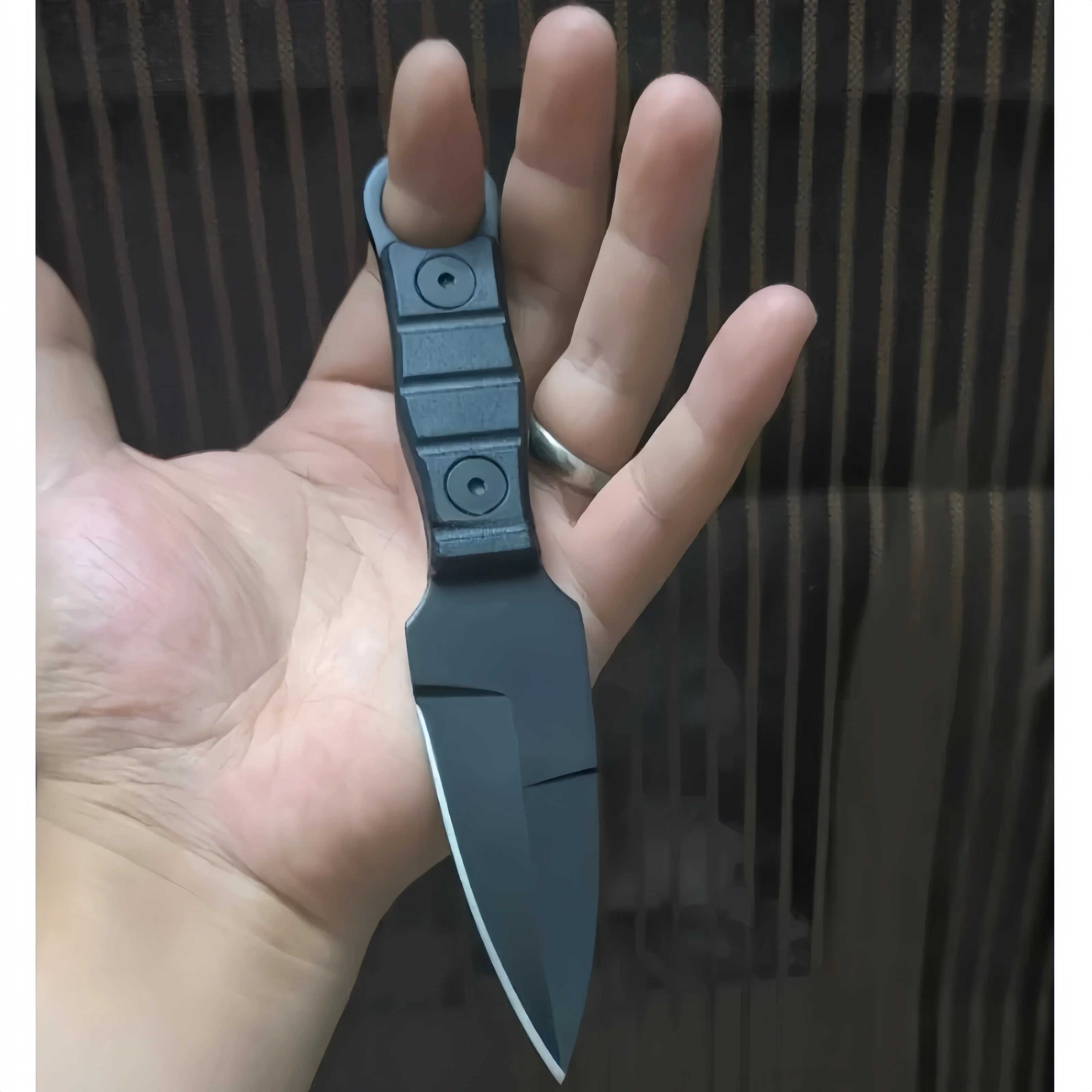 Professional Outdoor Survival Knife, EDC Fixed Blade with Sheath -