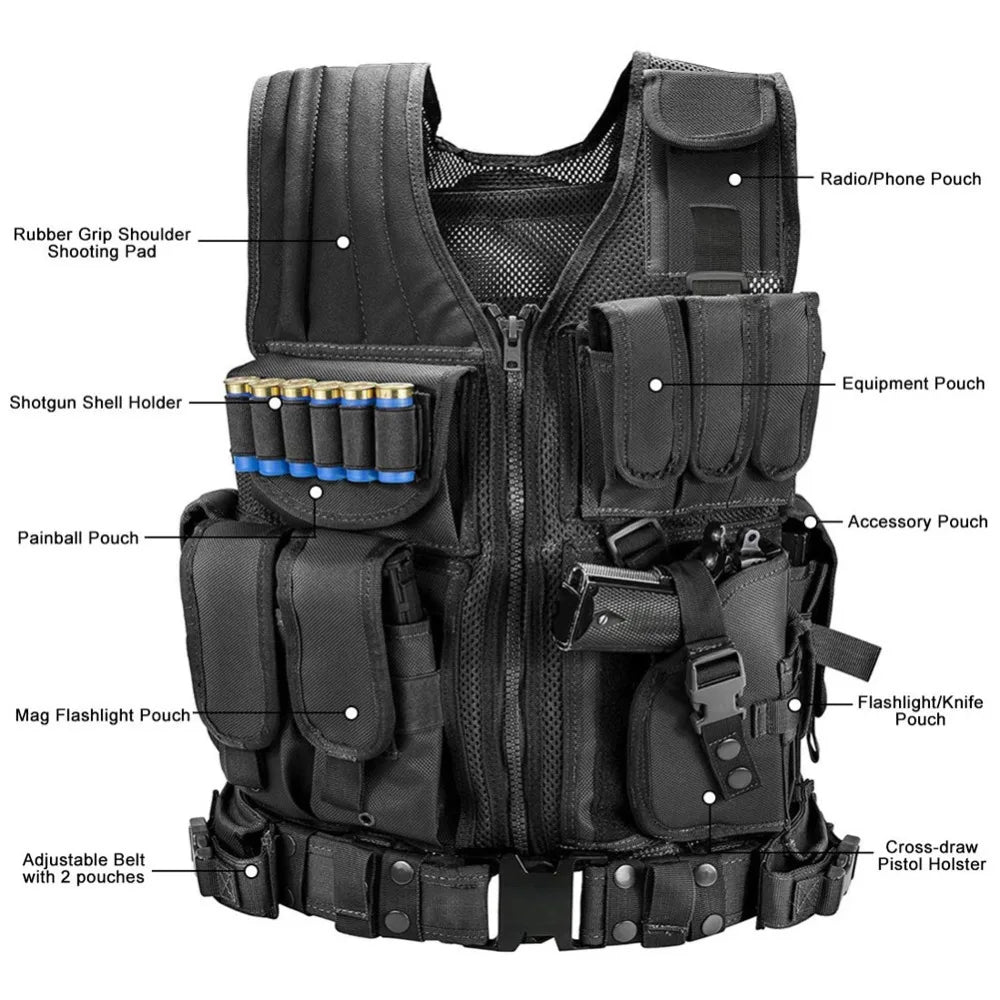 Hunting Tactical Vest Multi-Pocket
