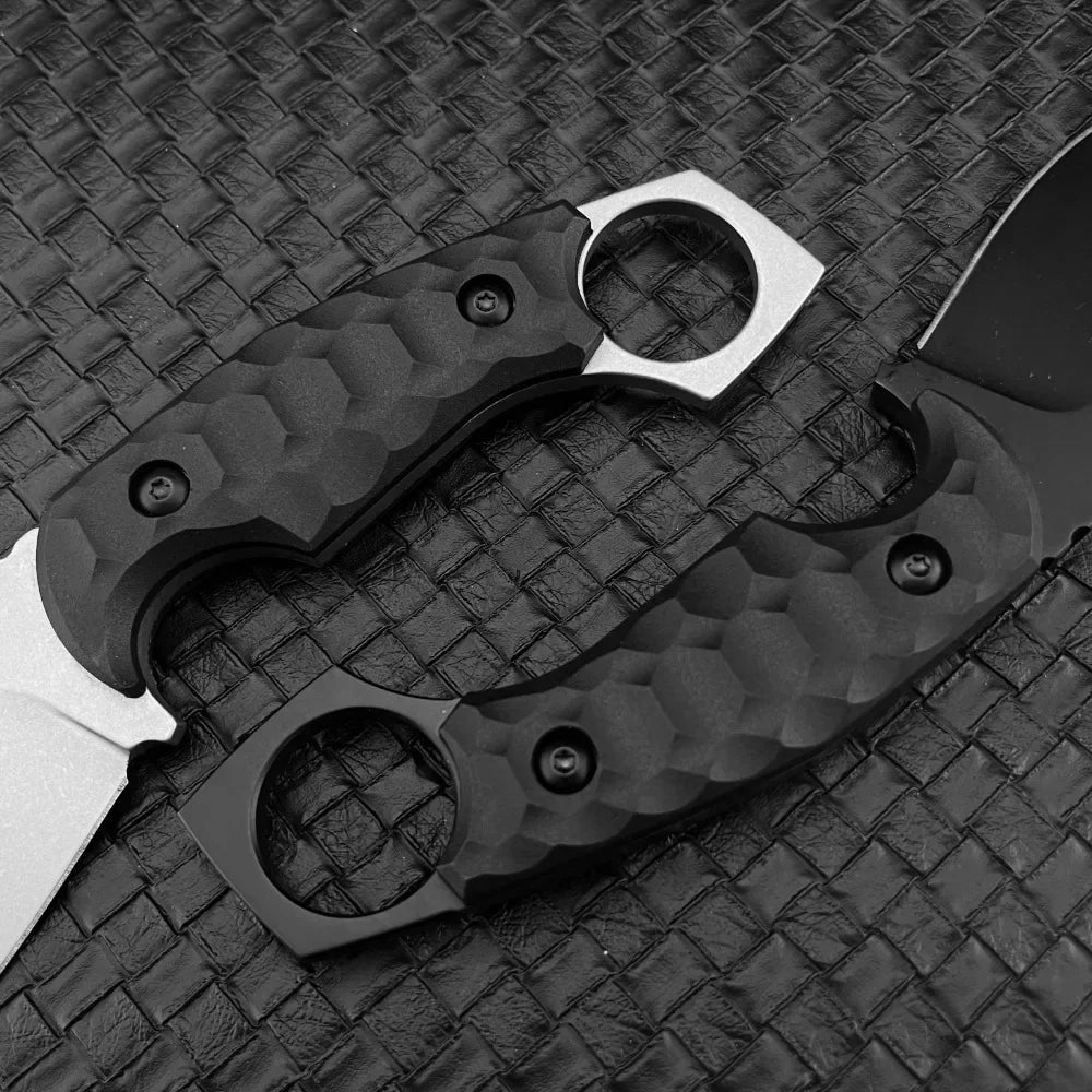 Multi Purpose Knife Outdoor Fixed Blade Knife 5Cr13Mov Blade Nylon