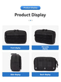 EDC Molle Tactical Pouch Waist Pack Compact Utility Pouches Waist Belt