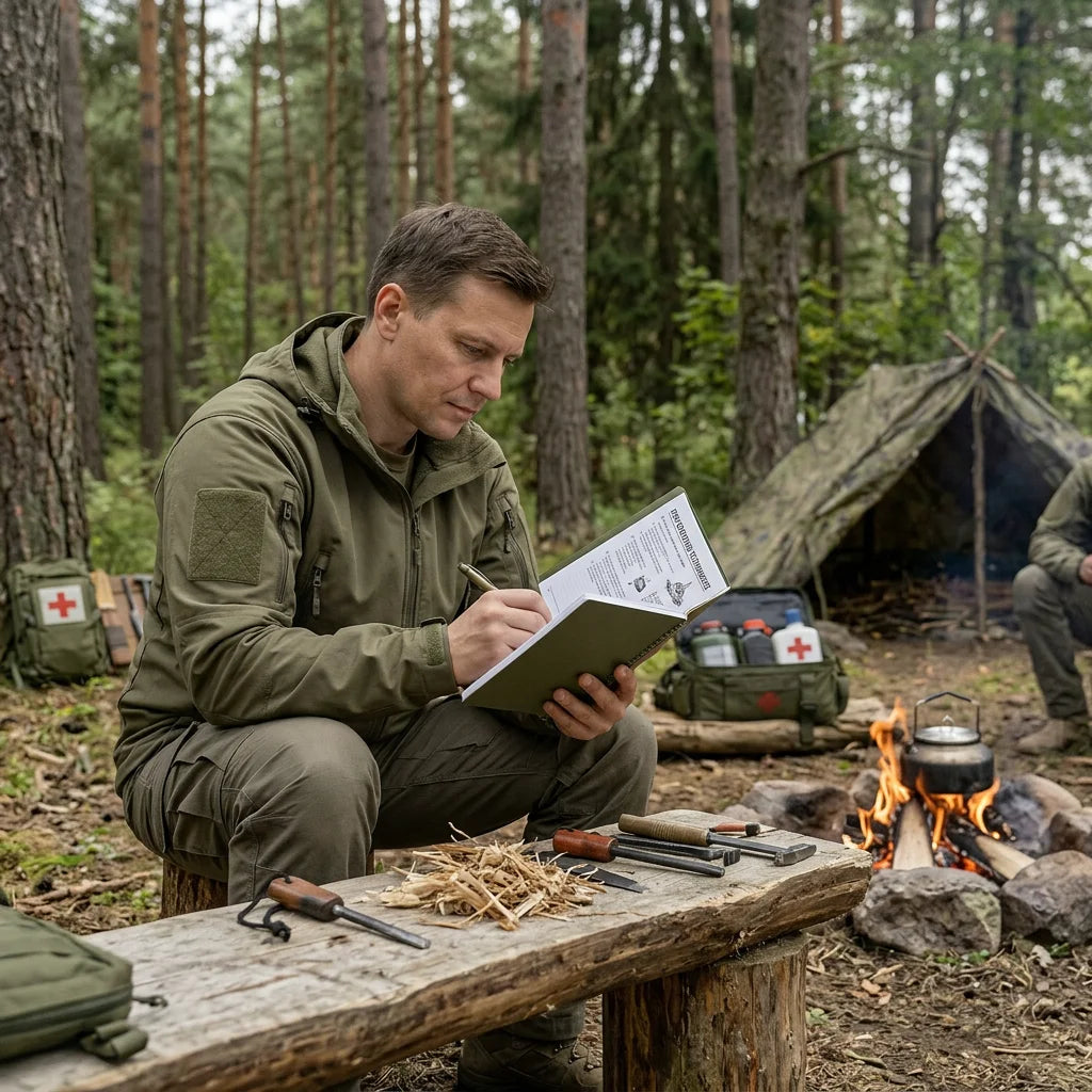 Survival Notebook For Adults Outdoor Survival Guide And Planning