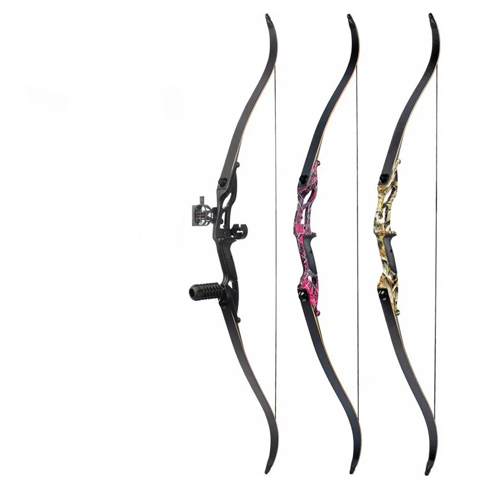 30-50lbs F179 Recurve Bow 56" American Hunting Split Bow