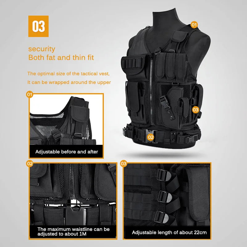 Hunting Tactical Vest Multi-Pocket