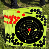 100-10PCS 8-inch Splatter Target High Visibility Adhesive Shooting