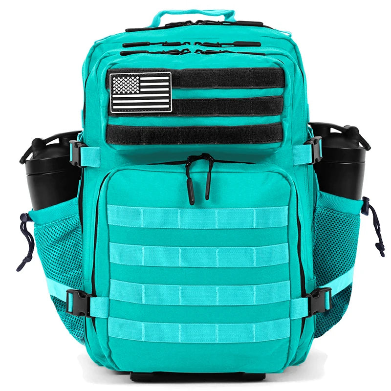 45L Tactical Backpack Men Outdoor Waterproof Sports Travel Gym Hiking