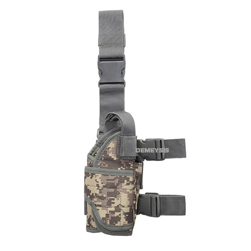 Universal Drop Leg Gun Holster Right Handed Tactical Thigh Pistol Bag