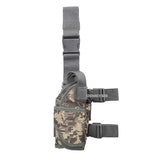 Universal Drop Leg Gun Holster Right Handed Tactical Thigh Pistol Bag