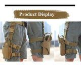 Universal Drop Leg Gun Holster Right Handed Tactical Thigh Pistol Bag