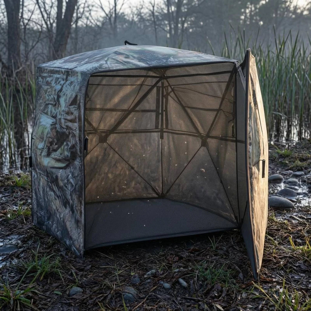 Instant-Deploy Hunting Blind — Portable Wind-Resistant Shelter Tent