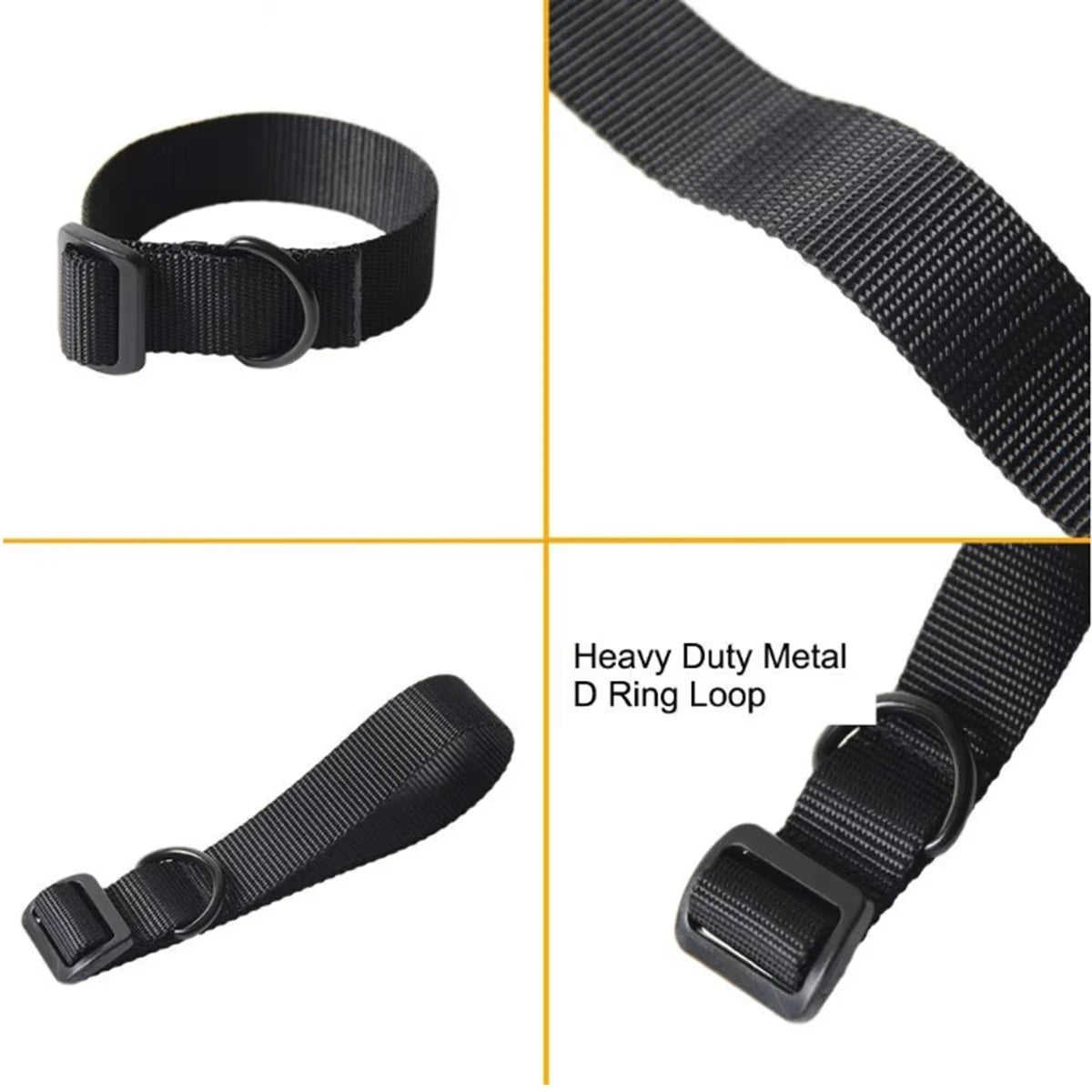 Tactical Sling Adapter Heavy Duty D Ring Loop Nylon Gun Belt Rope Webbing Shoulder Strap Attachment for Shotgun Rifle Buttstock