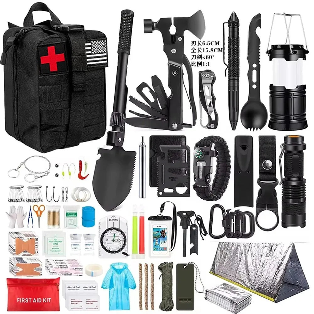 Portable Survival Gear Kit — Emergency Bug Out Bag Essentials