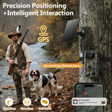 4G GPS Hunting Outdoor Trail Camera Wide Angle 4MP Camouflage Wildlife