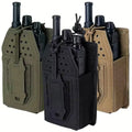 Tactical Radio Pouch — MOLLE Walkie Talkie Holder