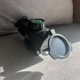 Compass Red Dot Sight 1x40mm Optic with Flip-up Lens Cover for 20mm Rail Airsoft CS Game Outdoor Hunting Accessory