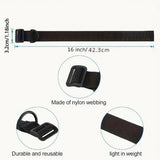 Tactical Sling Adapter Heavy Duty D Ring Loop Nylon Gun Belt Rope Webbing Shoulder Strap Attachment for Shotgun Rifle Buttstock