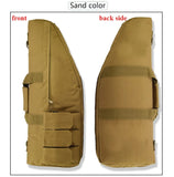 68/98/118cm Multifunctional Outdoor Hunt Rifle Air Gun Shoulder Bag Fishing Gear Pouh with Cushion Padded Protection Carry Bag