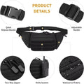 Tactical Fanny Pack — Durable Nylon Waist Bag with Clip
