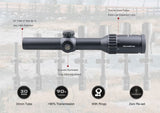 Optics Continental HD 1-6x24 Hunting Riflescope Optical Rifle Scope