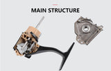 Sipnning fishing reels XENOS III HP metal spool Saltwater Wheel 6+1BB