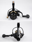 Sipnning fishing reels XENOS III HP metal spool Saltwater Wheel 6+1BB
